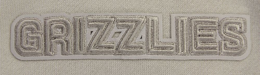 Pro Standard Men's Memphis Grizzlies Taupe Neutral Drop Shoulder Fleece Crewneck Sweatshirt product image