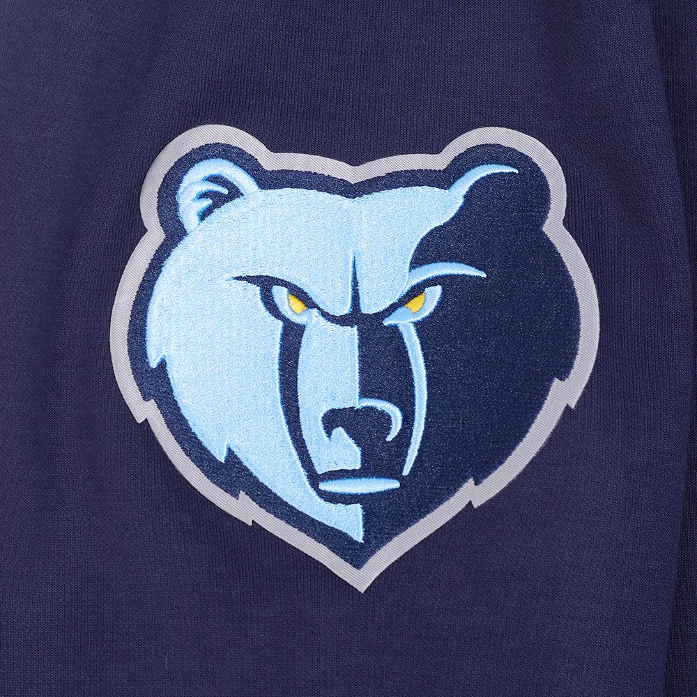 Pro Standard Men's Memphis Grizzlies Navy Classic Chenille Pullover Hoodie product image