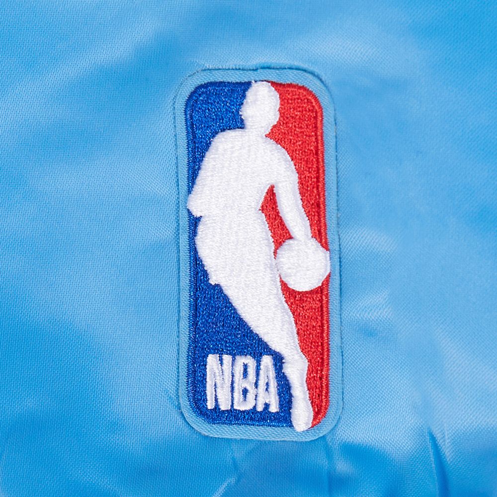 Pro Standard Men's Memphis Grizzlies Blue Mash Up Rib Satin Jacket product image