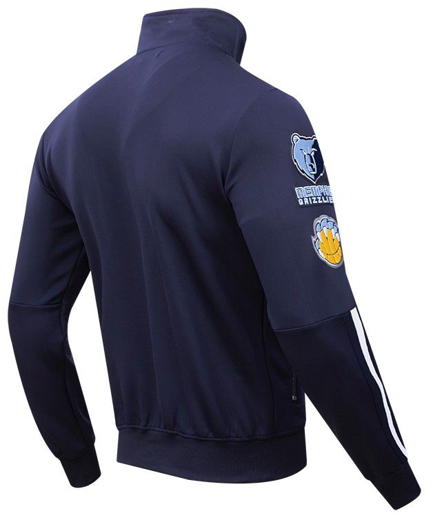 Pro Standard Men's Memphis Grizzlies Navy Classic Track Jacket product image