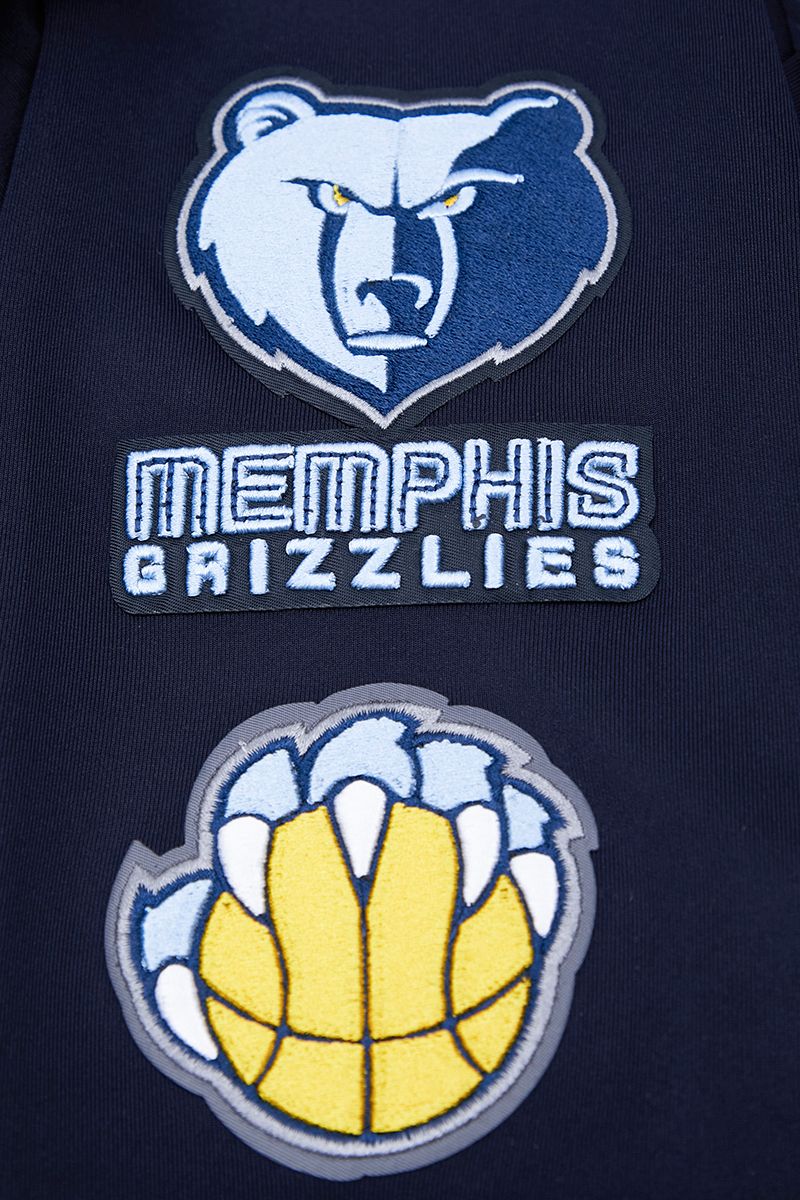 Pro Standard Men's Memphis Grizzlies Navy Classic Track Jacket product image