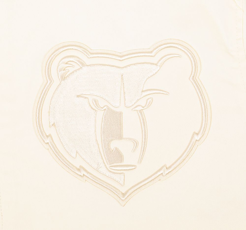 Pro Standard Men's Memphis Grizzlies Off White Neutral Twill Jacket product image