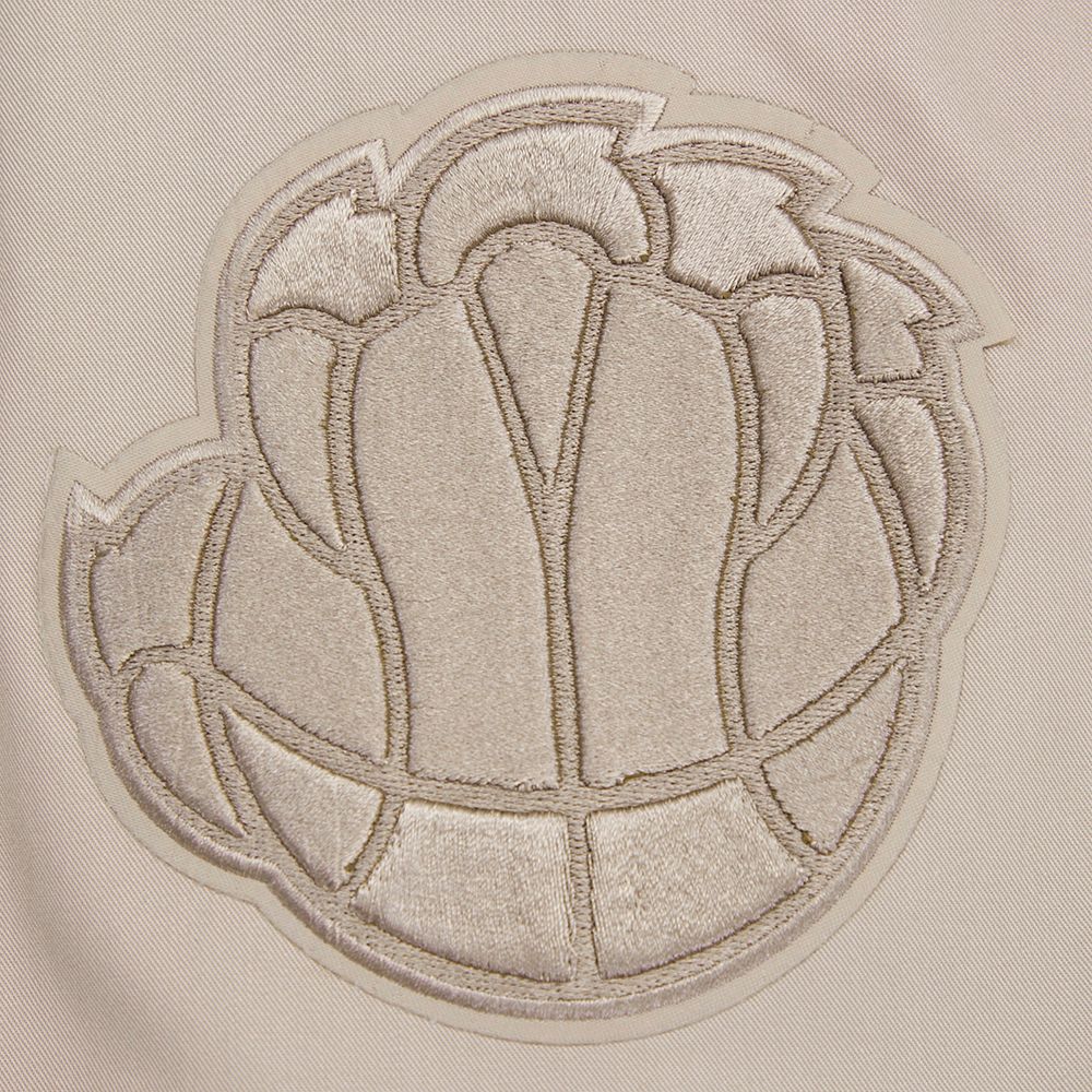 Pro Standard Men's Memphis Grizzlies Taupe Neutral Twill Jacket product image