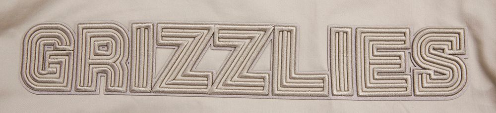 Pro Standard Men's Memphis Grizzlies Taupe Neutral Twill Jacket product image