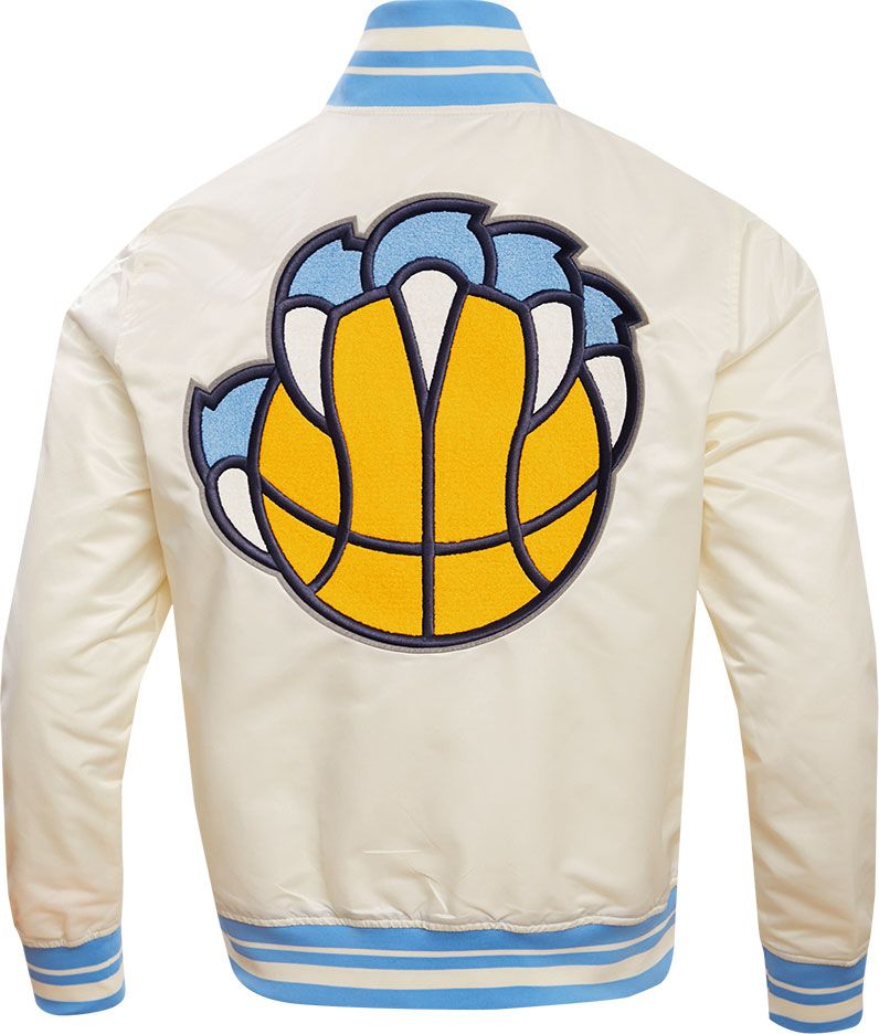 Pro Standard Adult Memphis Grizzlies White Retro Classic Satin Jacket product image