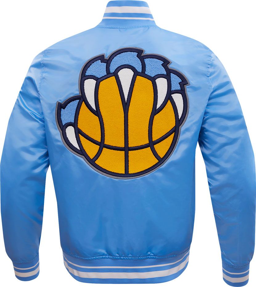 Pro Standard Adult Memphis Grizzlies Blue Retro Classic Satin Jacket product image