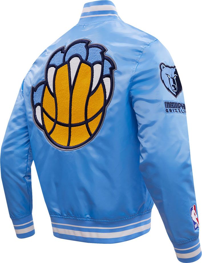 Pro Standard Adult Memphis Grizzlies Blue Retro Classic Satin Jacket product image