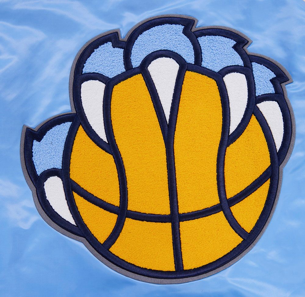 Pro Standard Adult Memphis Grizzlies Blue Retro Classic Satin Jacket product image