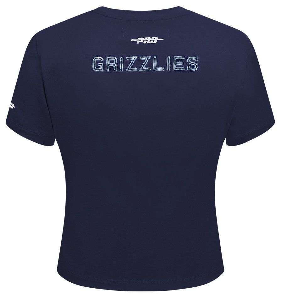 Pro Standard Women's Memphis Grizzlies Navy Game Day Classics Baby Doll T-Shirt product image