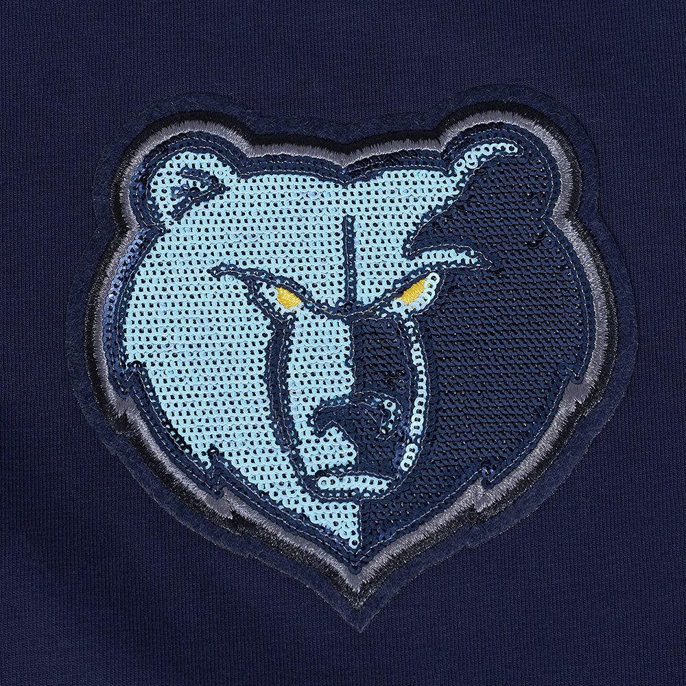 Pro Standard Women's Memphis Grizzlies Navy Game Day Classics Baby Doll T-Shirt product image