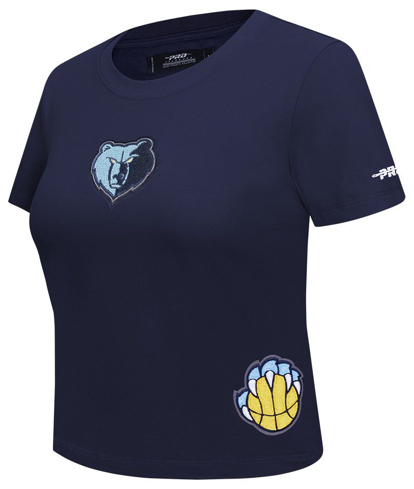 Pro Standard Women's Memphis Grizzlies Navy Game Day Classics Baby Doll T-Shirt product image