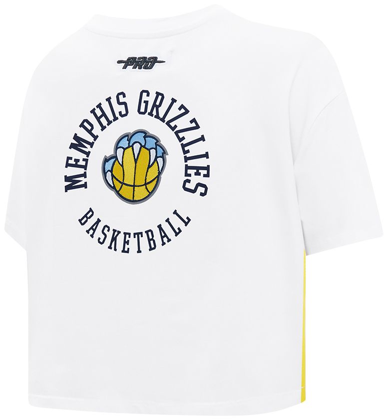 Pro Standard Women's Memphis Grizzlies White Crest Emblem Boxy T-Shirt product image