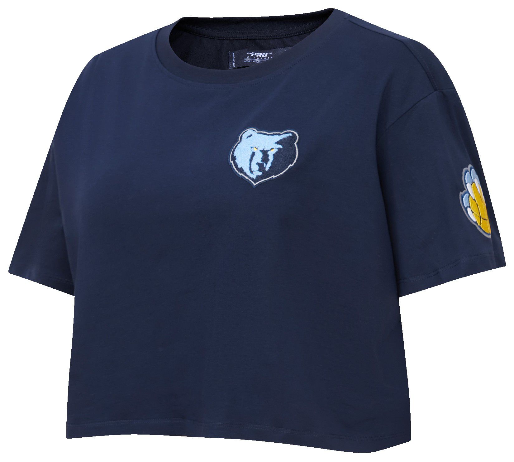 Pro Standard Women's Memphis Grizzlies Navy Classic Boxy T-Shirt product image