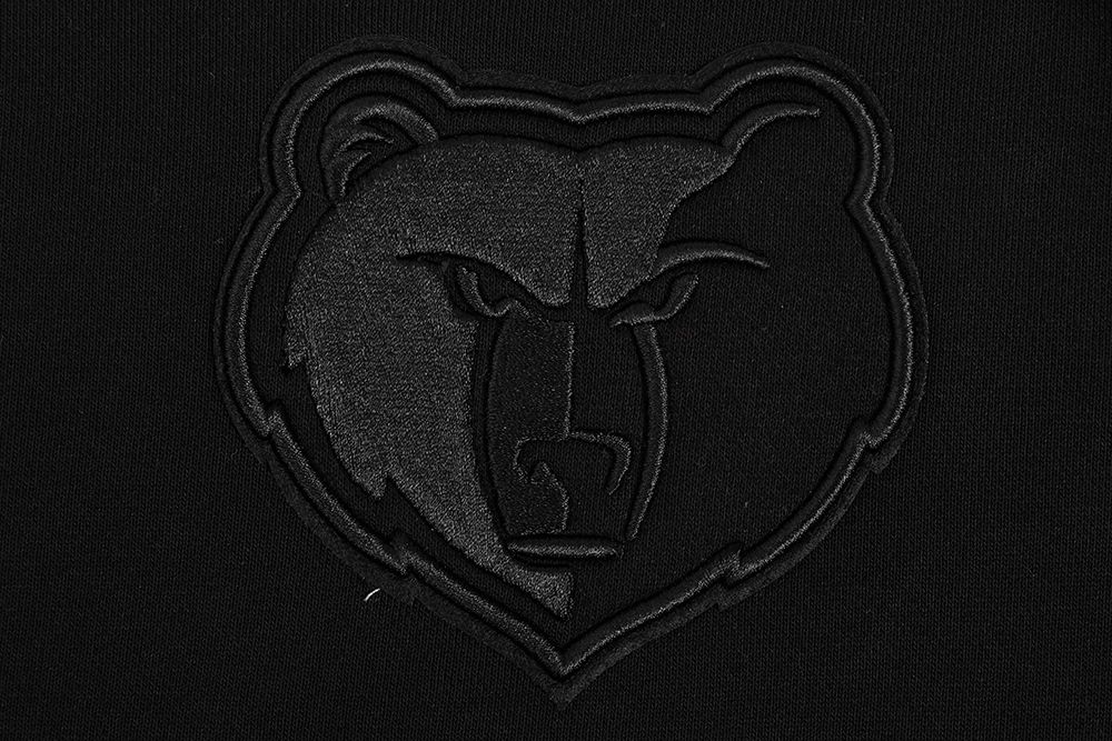 Pro Standard Women's Memphis Grizzlies Black Neutral Fleece Crewneck Sweatshirt product image