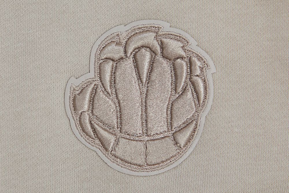 Pro Standard Women's Memphis Grizzlies Taupe Neutral Fleece Crewneck Sweatshirt product image