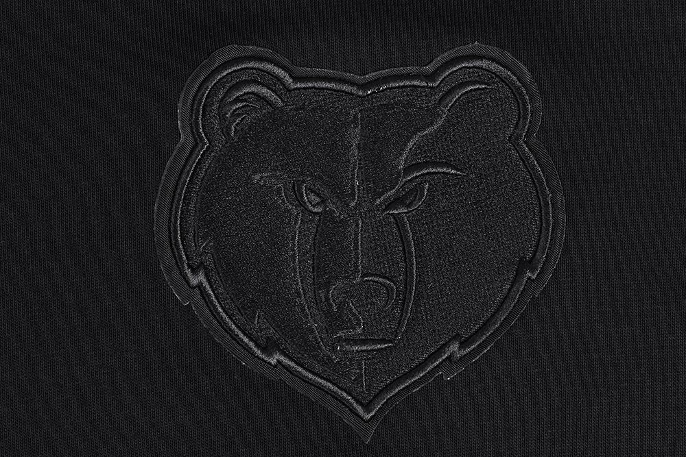 Pro Standard Women's Memphis Grizzlies Black Neutral Cropped Fleece Pullover Hoodie product image