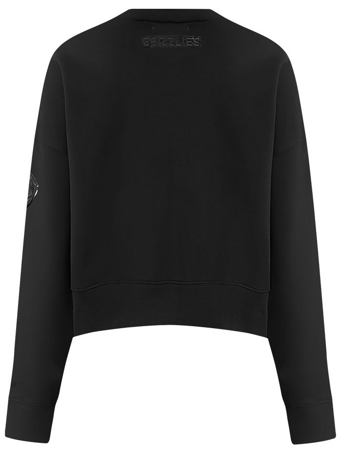 Pro Standard Women's Memphis Grizzlies Black Fleece Crewneck Sweatshirt product image