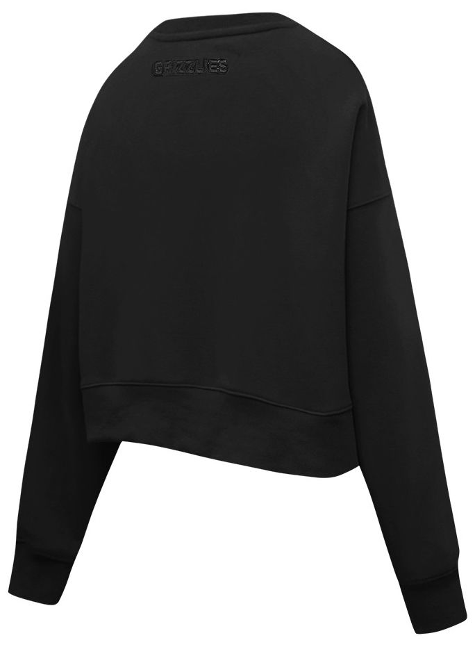 Pro Standard Women's Memphis Grizzlies Black Fleece Crewneck Sweatshirt product image