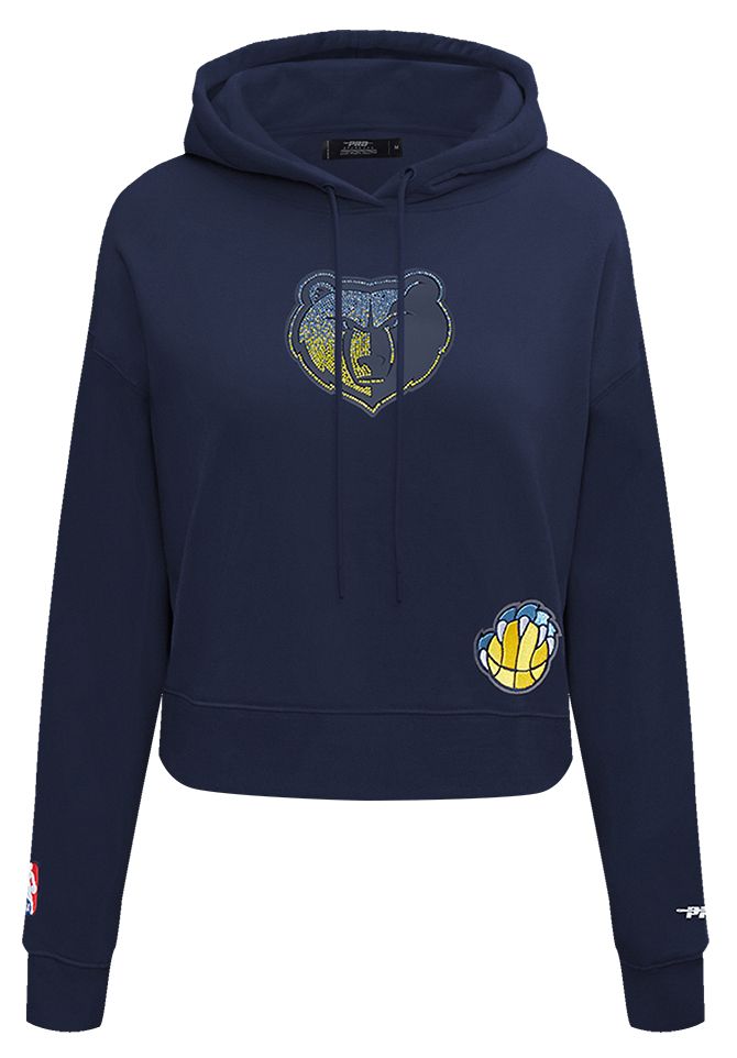 Pro Standard Women's Memphis Grizzlies Jewel Cropped Pullover Hoodie product image