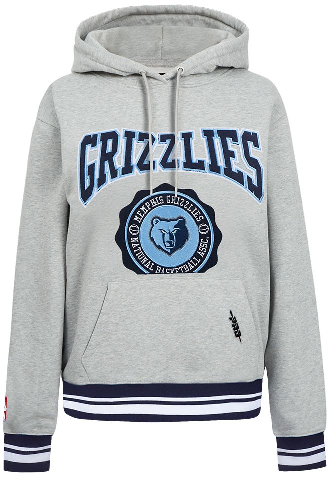 Pro Standard Women's Memphis Grizzlies Grey Crest Emblem Hoodie product image