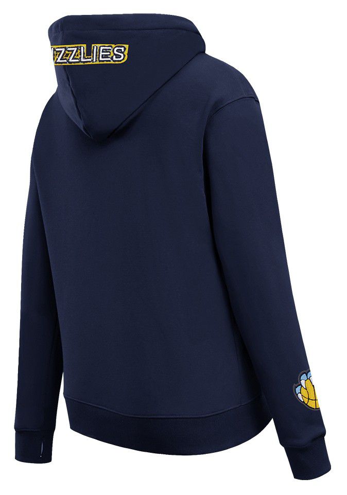 Pro Standard Women's Memphis Grizzlies Navy Classic Fleece Pullover Hoodie product image