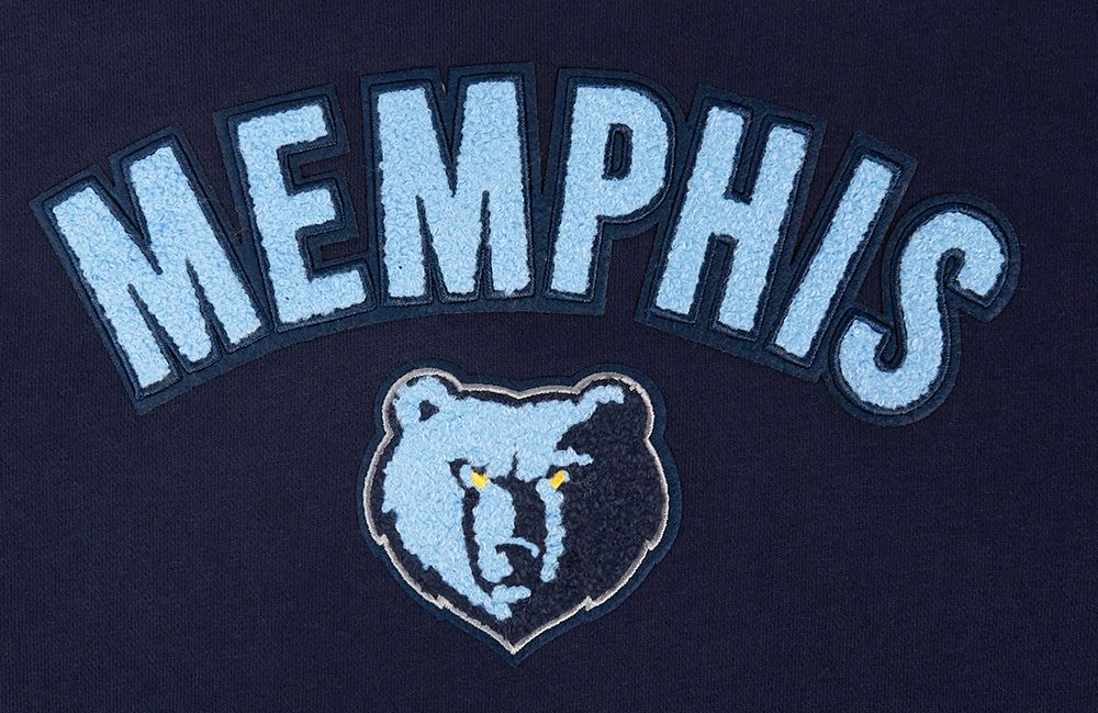 Pro Standard Women's Memphis Grizzlies Navy Classic Fleece Pullover Hoodie product image