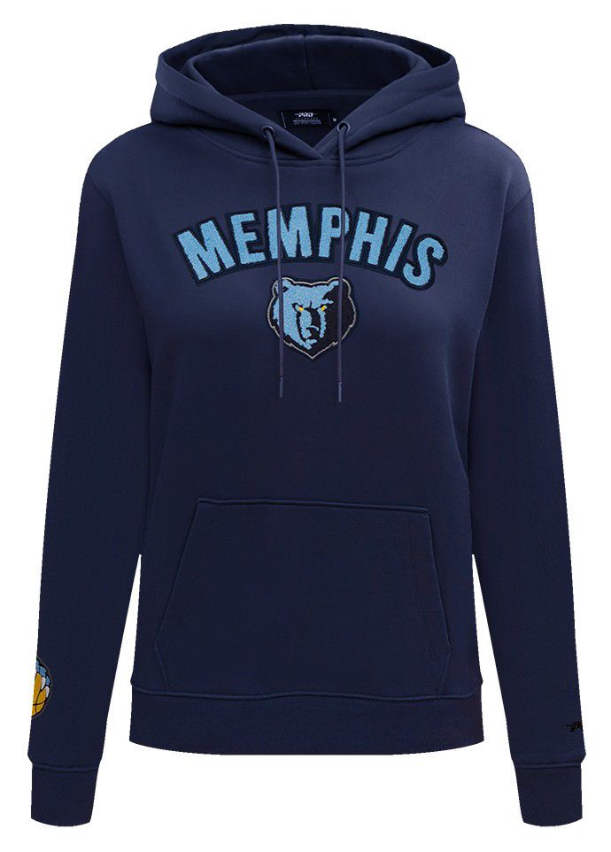 Pro Standard Women's Memphis Grizzlies Navy Classic Fleece Pullover Hoodie product image