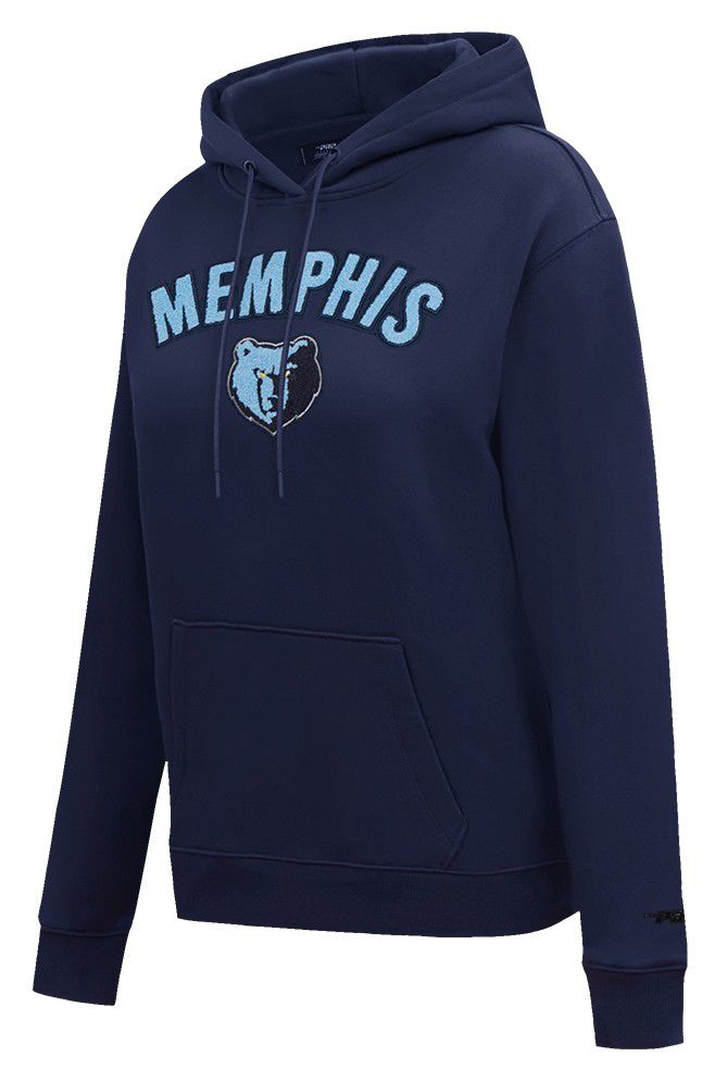 Pro Standard Women's Memphis Grizzlies Navy Classic Fleece Pullover Hoodie product image