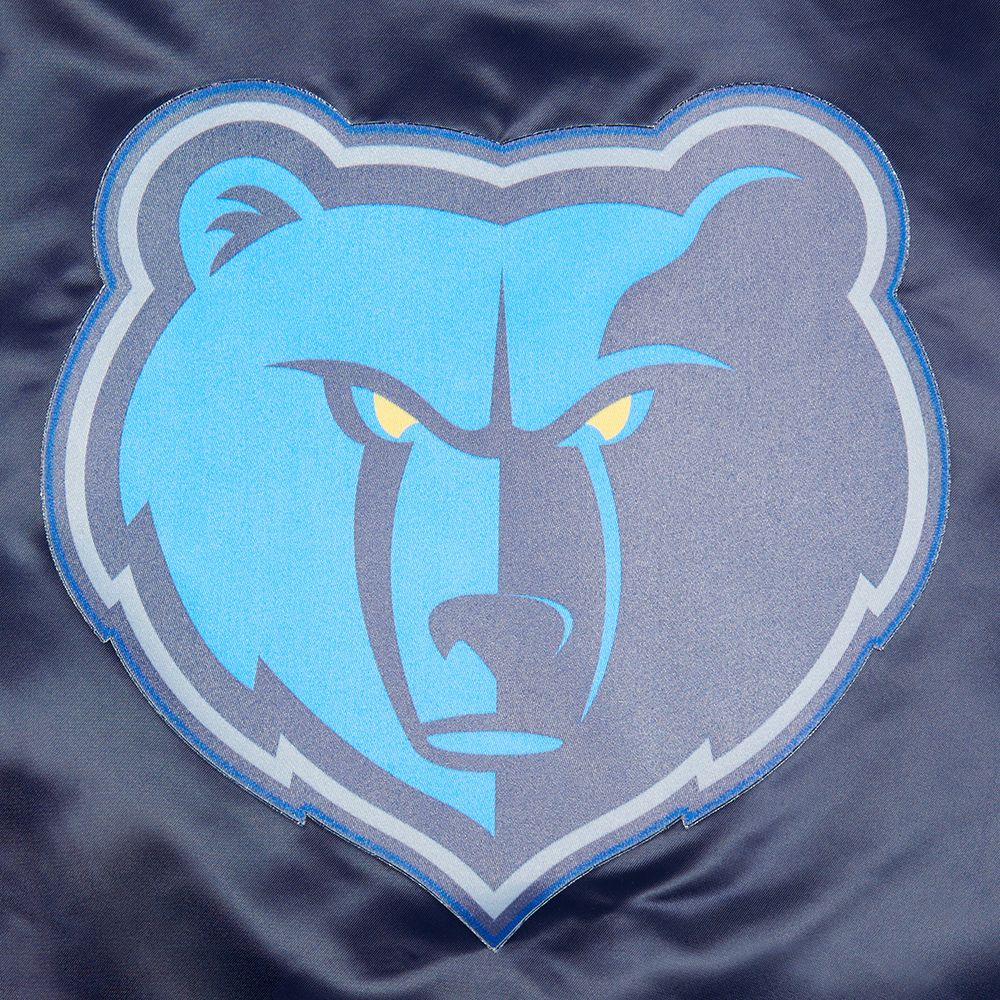 Pro Standard Women's Memphis Grizzlies Navy Classic Satin Jacket product image