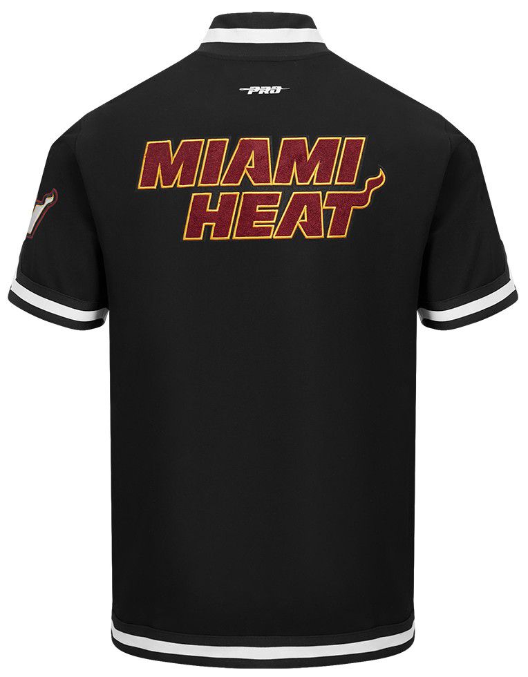 Pro Standard Men's Miami Heat Black Classic Warm Up Jacket product image