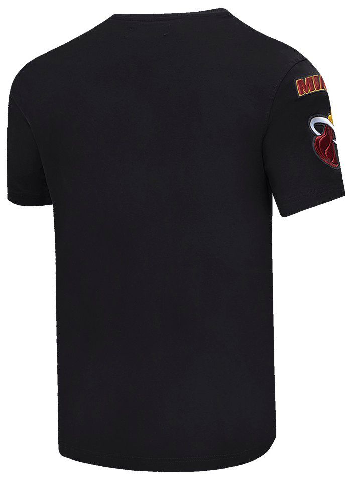 Pro Standard Men's Miami Heat Black Short Sleeve T-Shirt product image