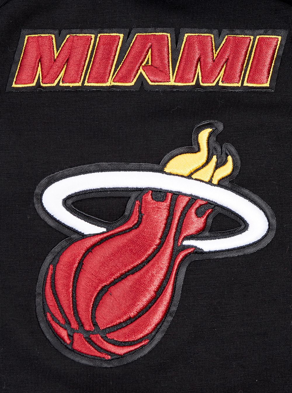 Pro Standard Men's Miami Heat Black Short Sleeve T-Shirt product image