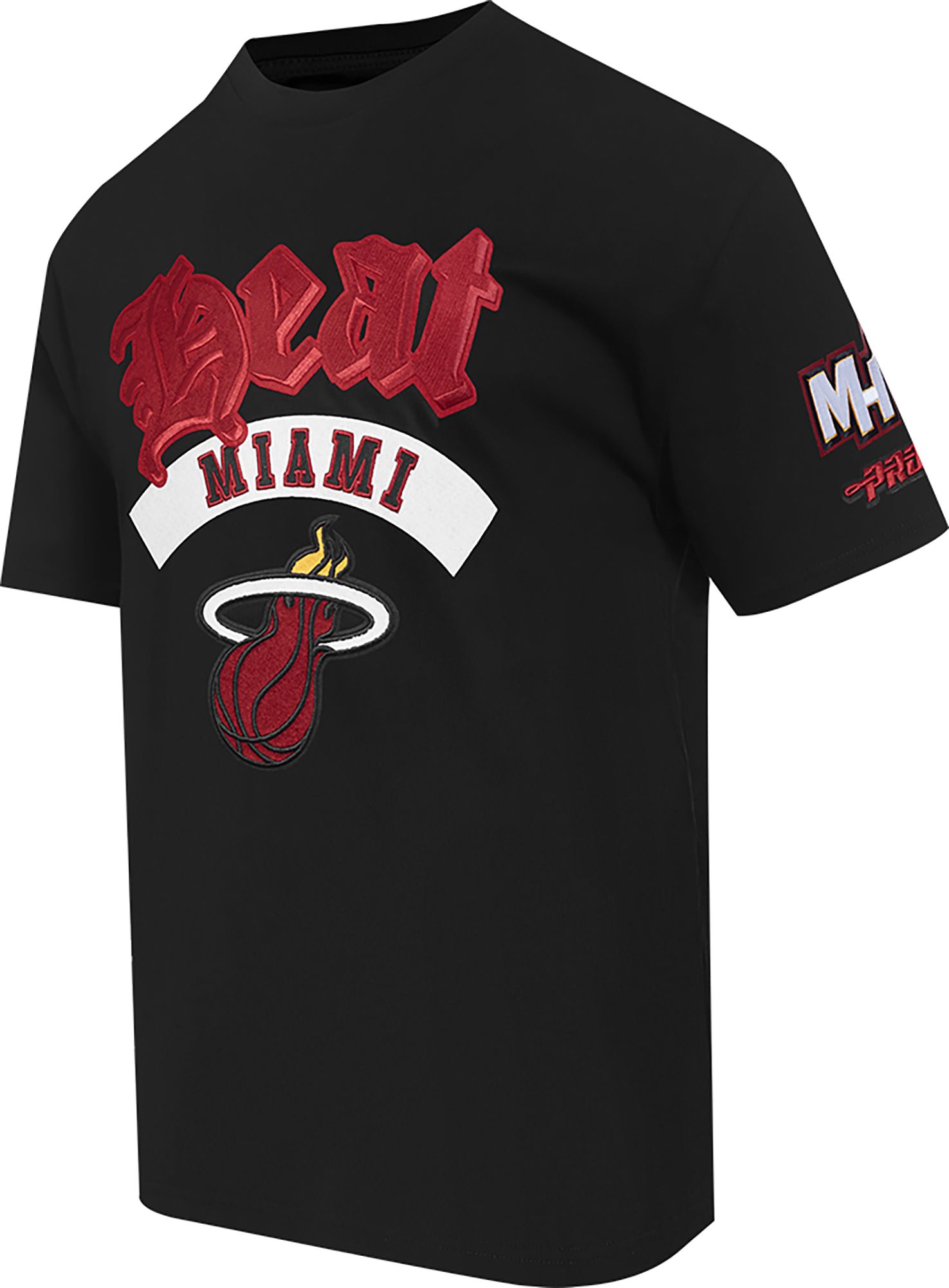 Pro Standard Men's Miami Heat Black Best Of Drop Shoulder T-Shirt product image