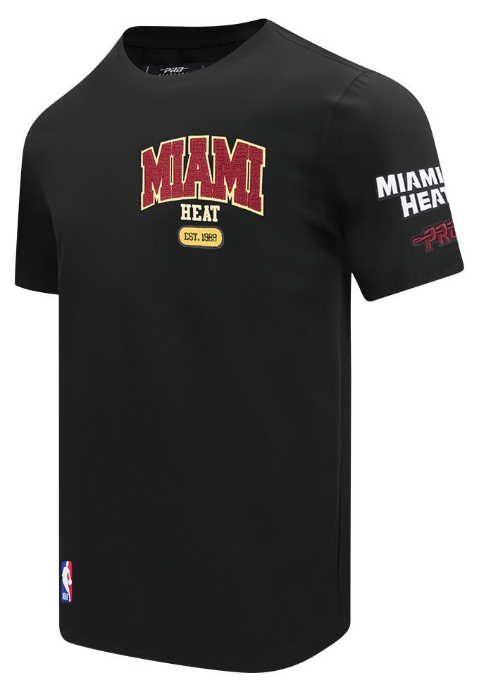 Pro Standard Men's Miami Heat Black City Arch T-Shirt product image
