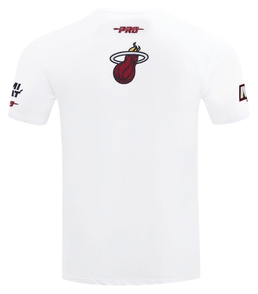 Pro Standard Men's Miami Heat White City Arch T-Shirt product image
