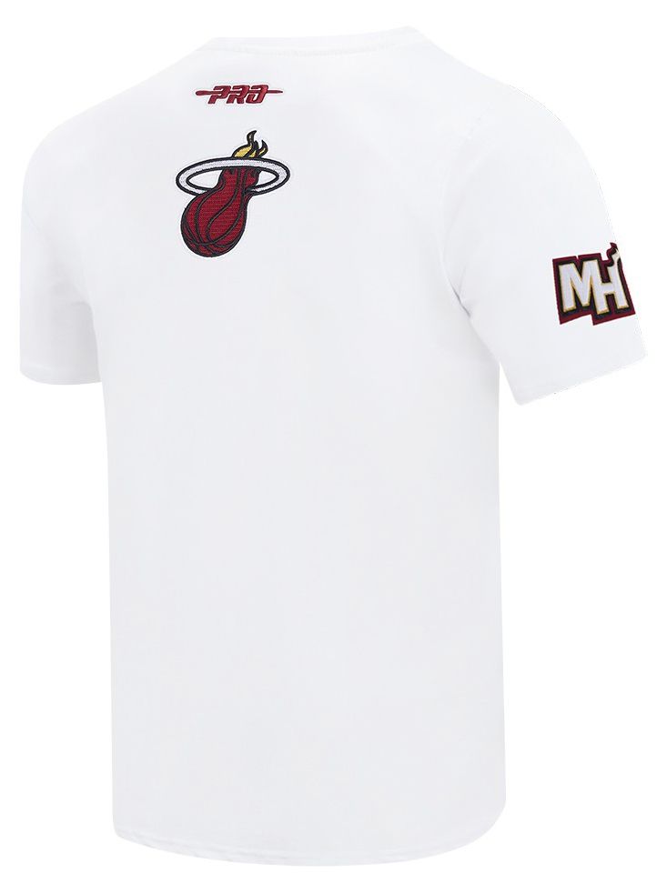 Pro Standard Men's Miami Heat White City Arch T-Shirt product image