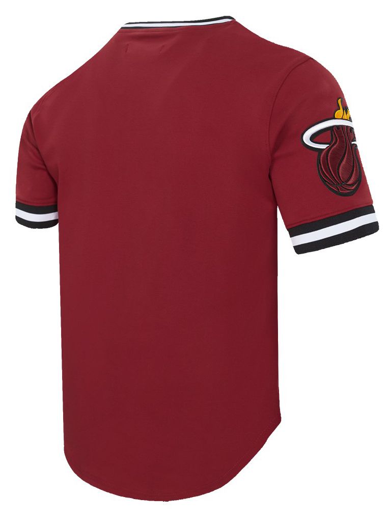 Pro Standard Men's Miami Heat Red Classic Chenille T-Shirt product image