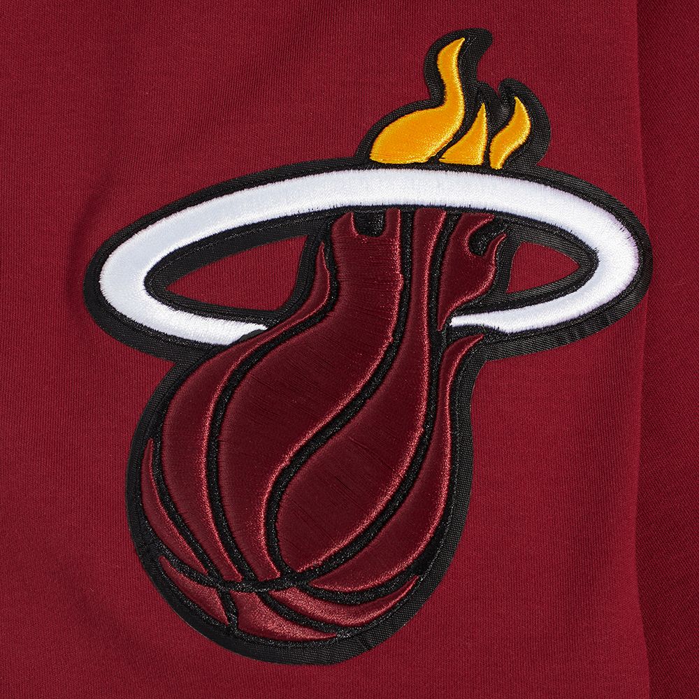 Pro Standard Men's Miami Heat Red Classic Chenille T-Shirt product image