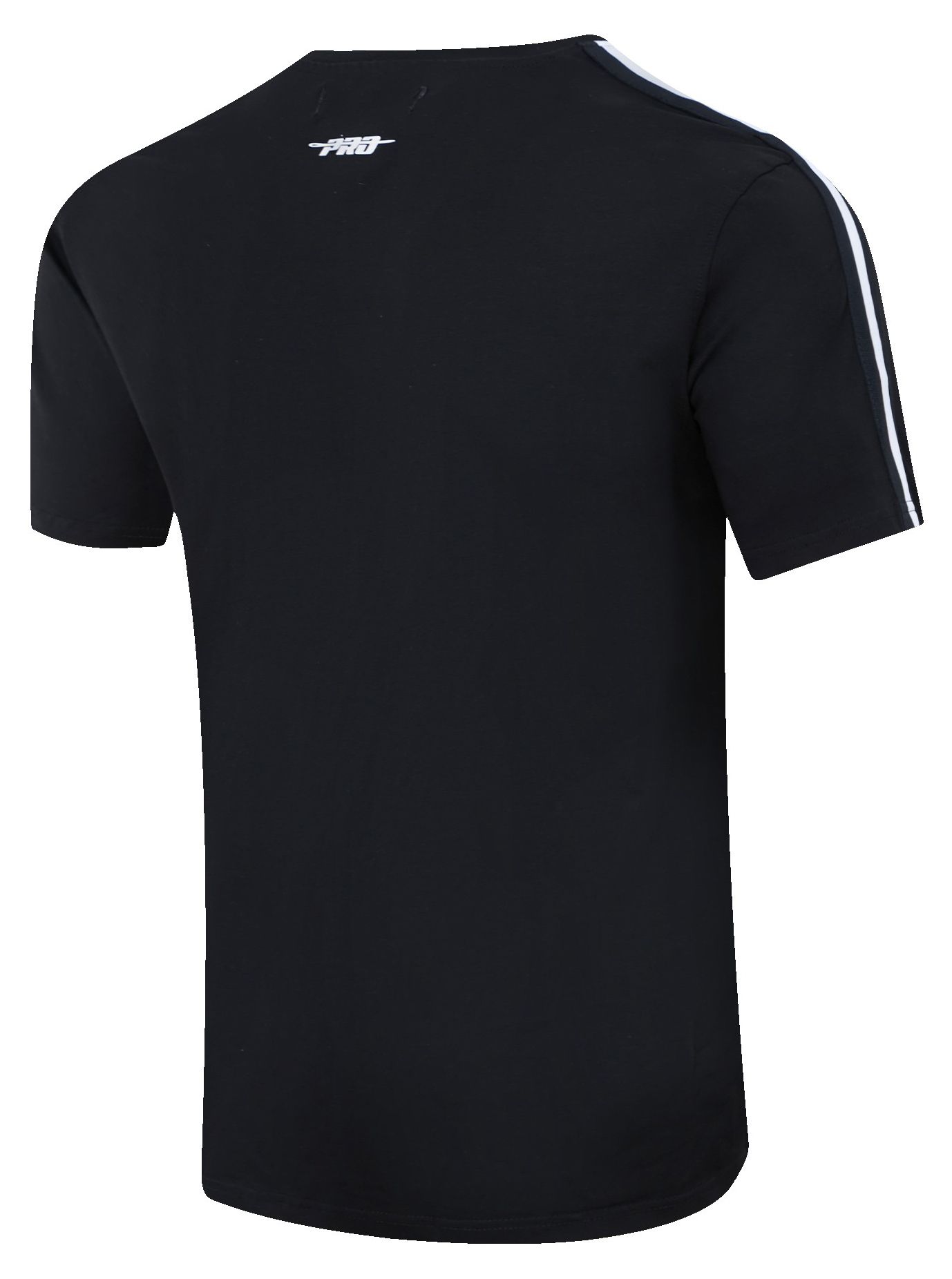 Pro Standard Men's Miami Heat Black Retro Classic Striped Short Sleeve T-Shirt product image