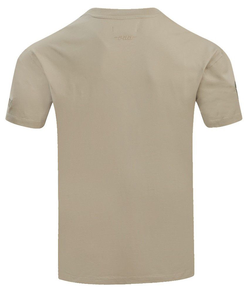 Pro Standard Men's Miami Heat Taupe Neutral Drop Shoulder Short Sleeve T-Shirt product image