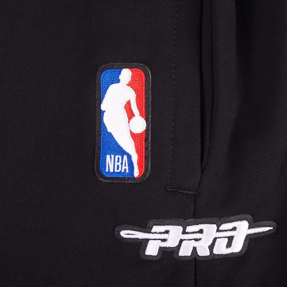 Pro Standard Men's Miami Heat Black City Arch Fleece Short product image