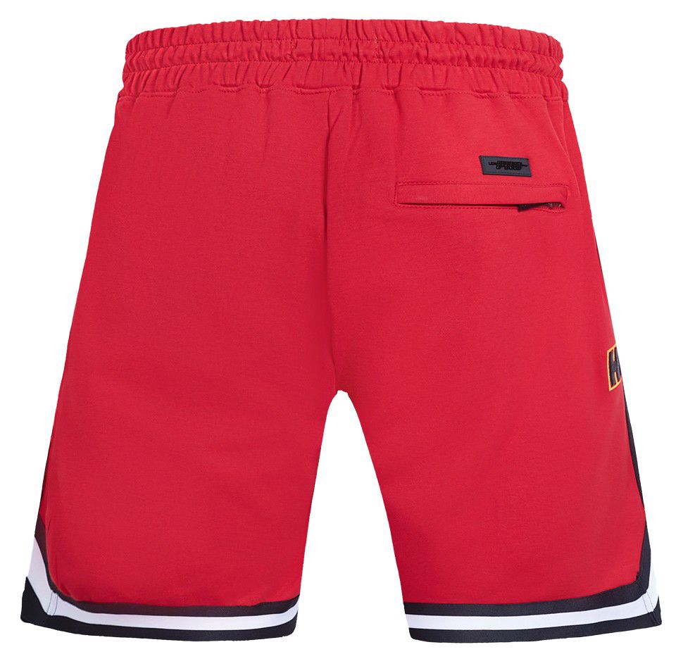 Pro Standard Men's Miami Heat Red Classic Chenille Shorts product image