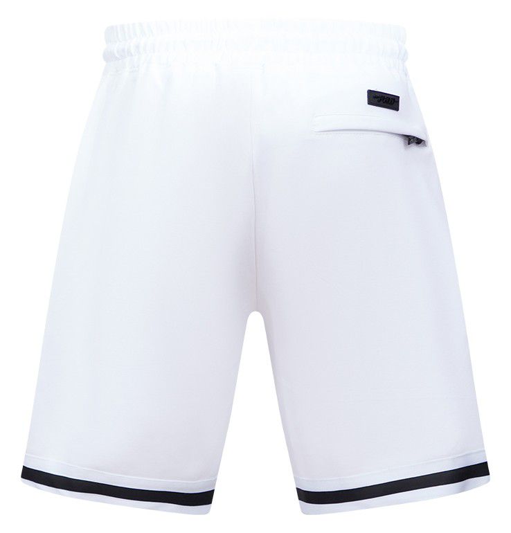 Pro Standard Men's Miami Heat White Classic Chenille Shorts product image