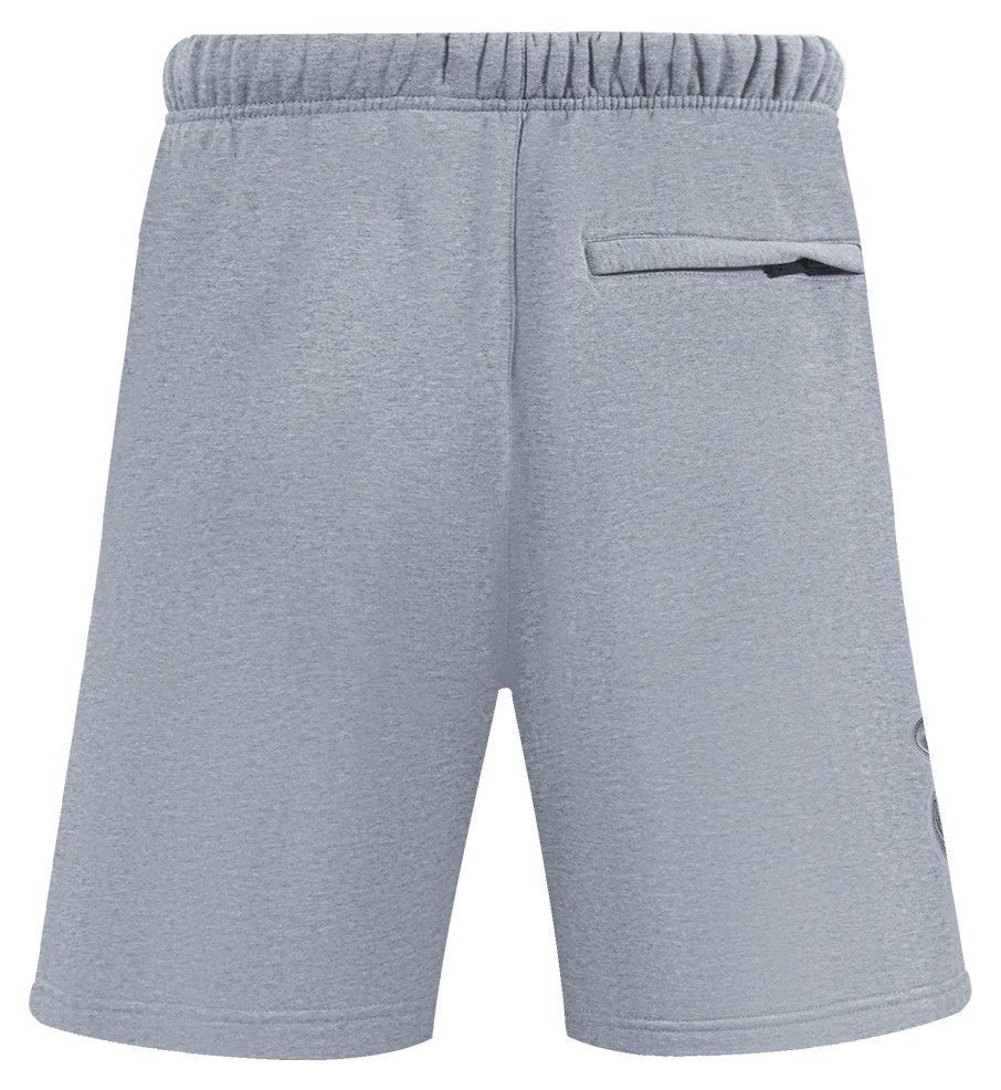 Pro Standard Men's Miami Heat Gray Neutral Fleece Shorts product image