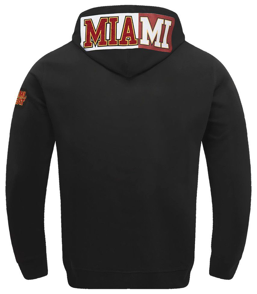Pro Standard Adult Miami Heat Black Split Logo Hoodie product image