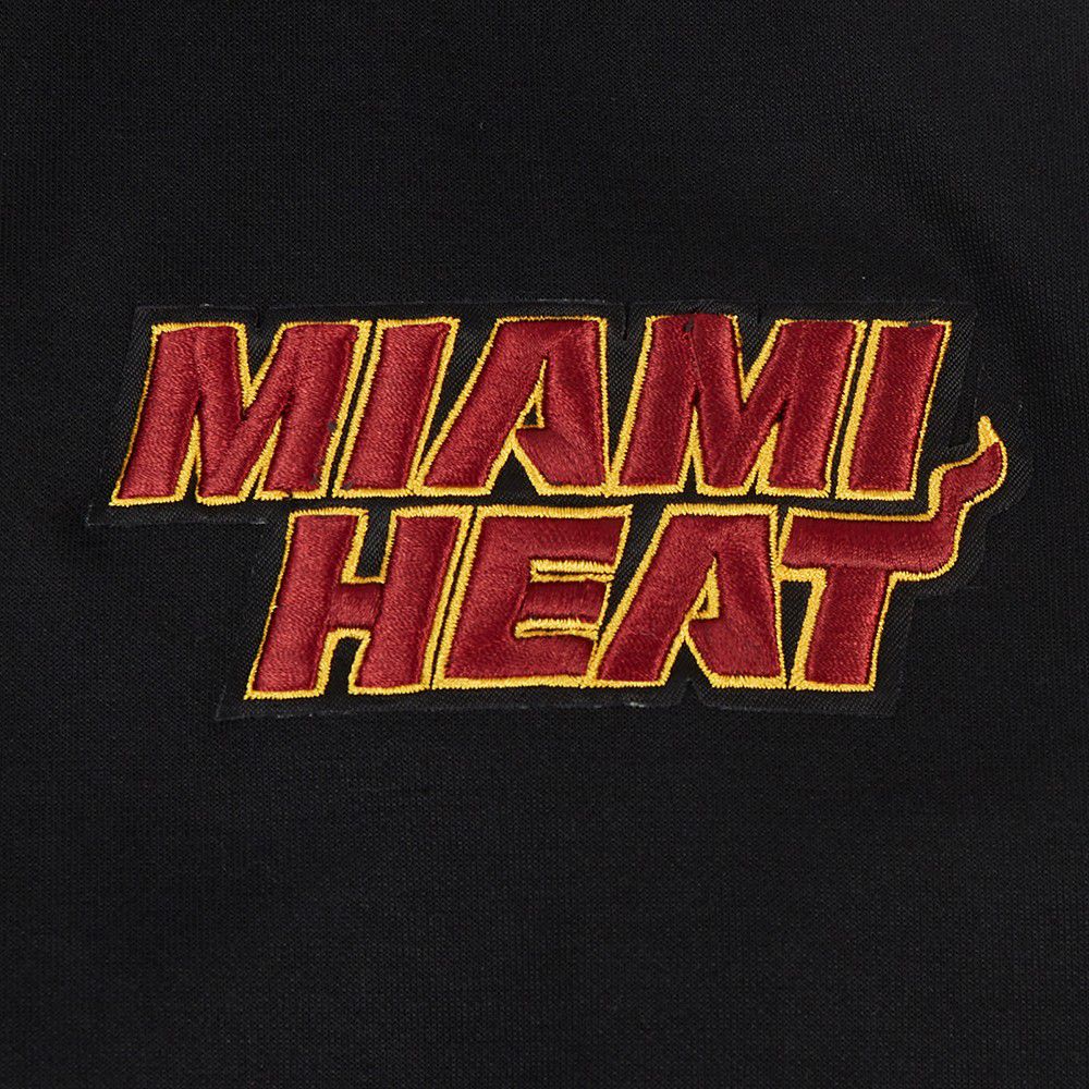Pro Standard Adult Miami Heat Black Split Logo Hoodie product image