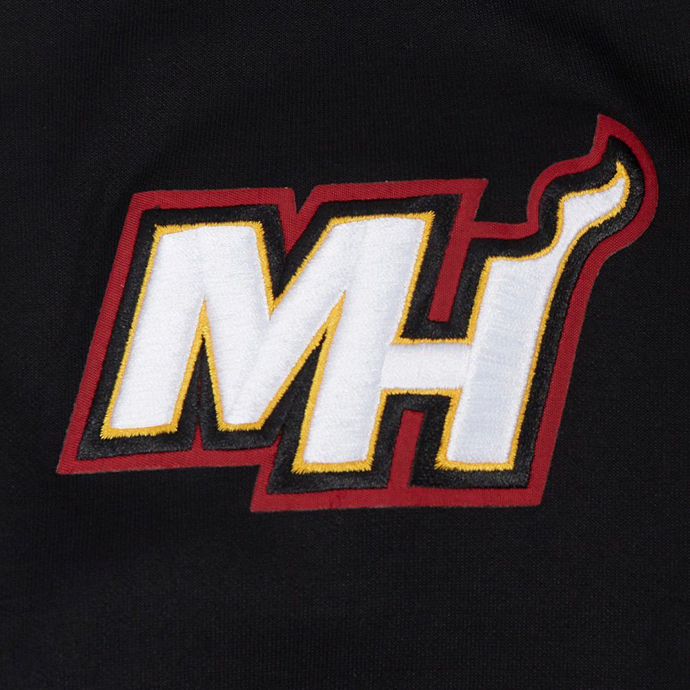 Pro Standard Adult Miami Heat Black Split Logo Hoodie product image
