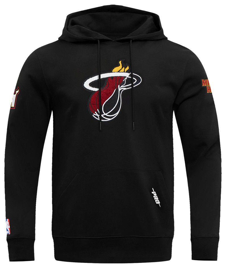 Pro Standard Adult Miami Heat Black Split Logo Hoodie product image