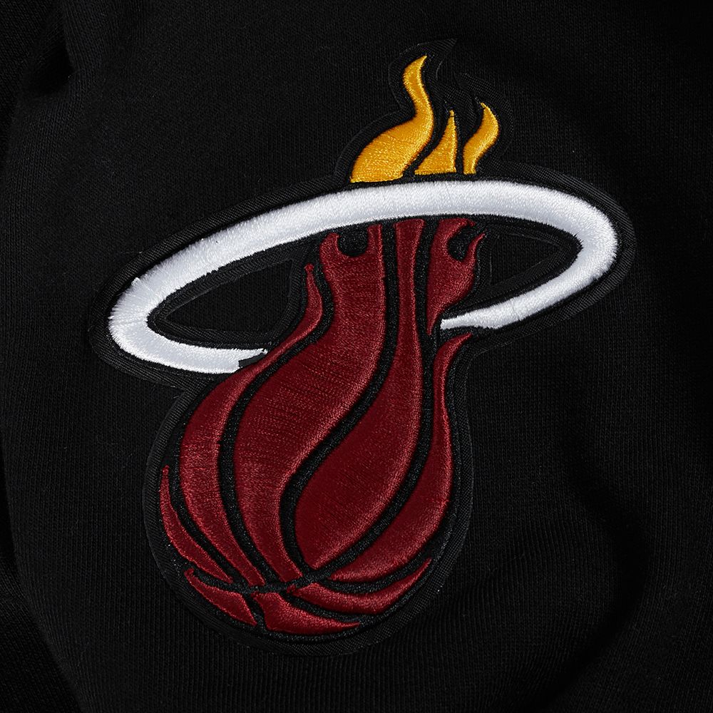 Pro Standard Men's Miami Heat Black Wingspan Drop Shoulder Hoodie product image