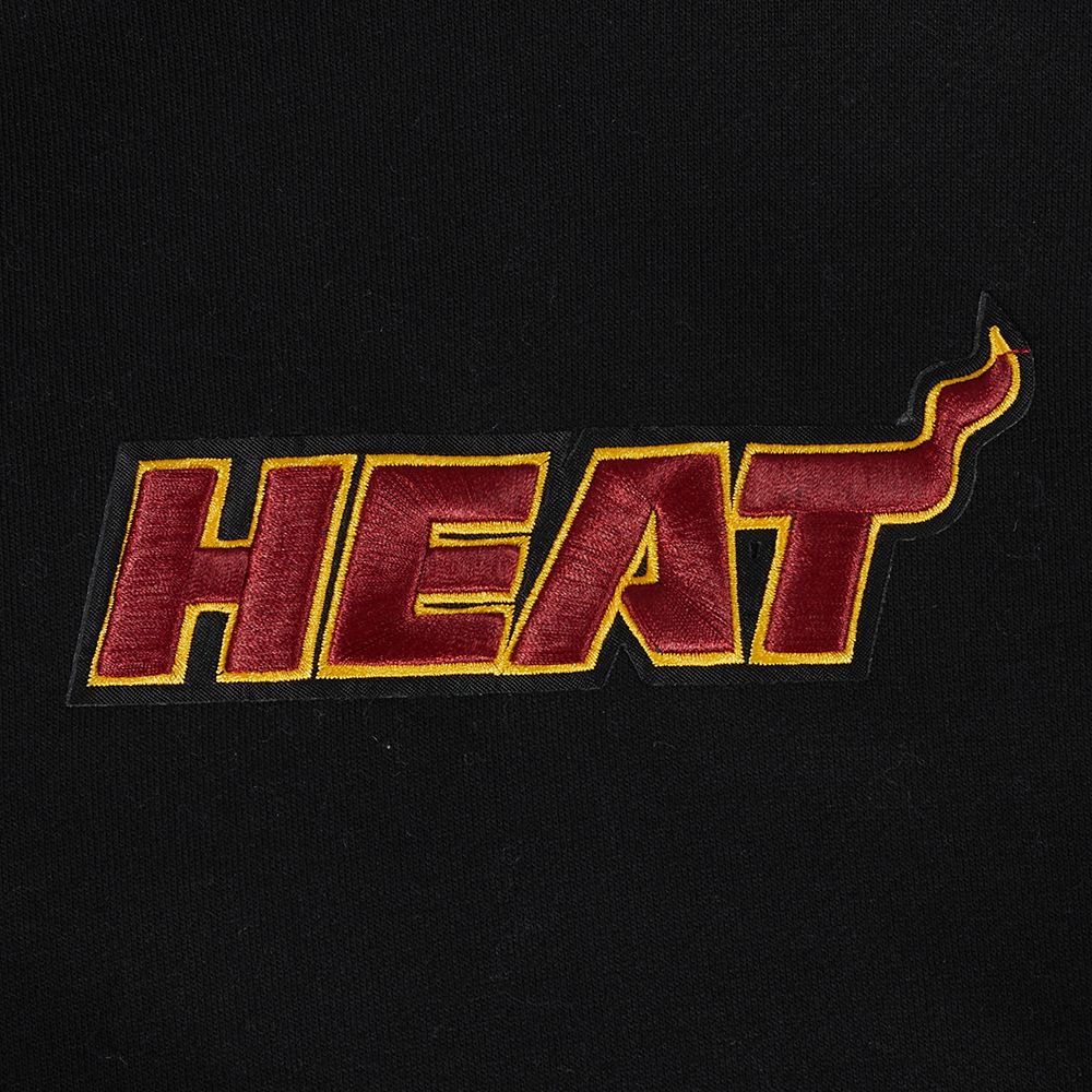 Pro Standard Men's Miami Heat Black Wingspan Drop Shoulder Hoodie product image